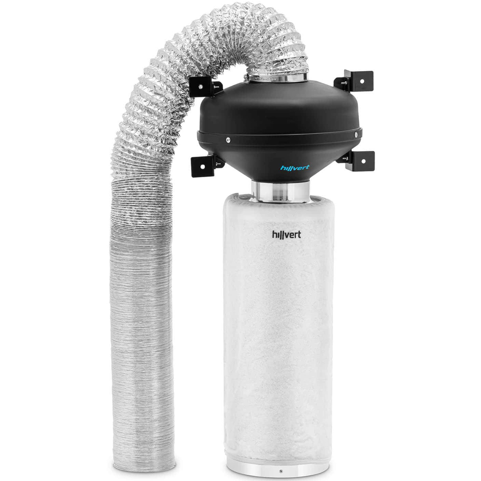 Zestaw wentylacyjny wentylator filtr węglowy 50 cm rura wentylacyjna śr. 102 mm 10 m - obrazek 2