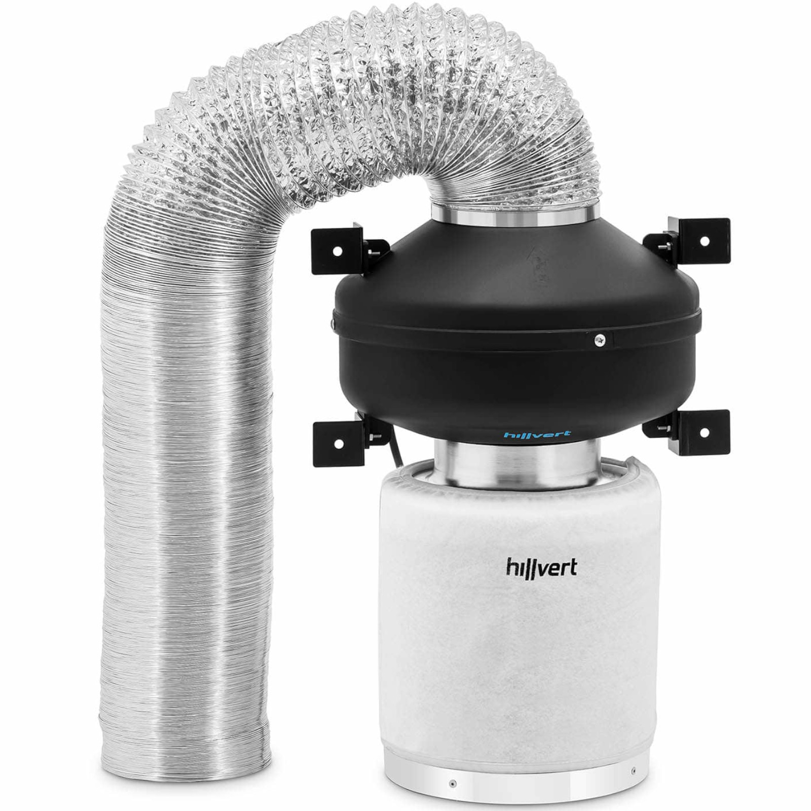 Zestaw wentylacyjny wentylator filtr węglowy rura wentylacyjna śr. 125 mm 10 m - obrazek 2